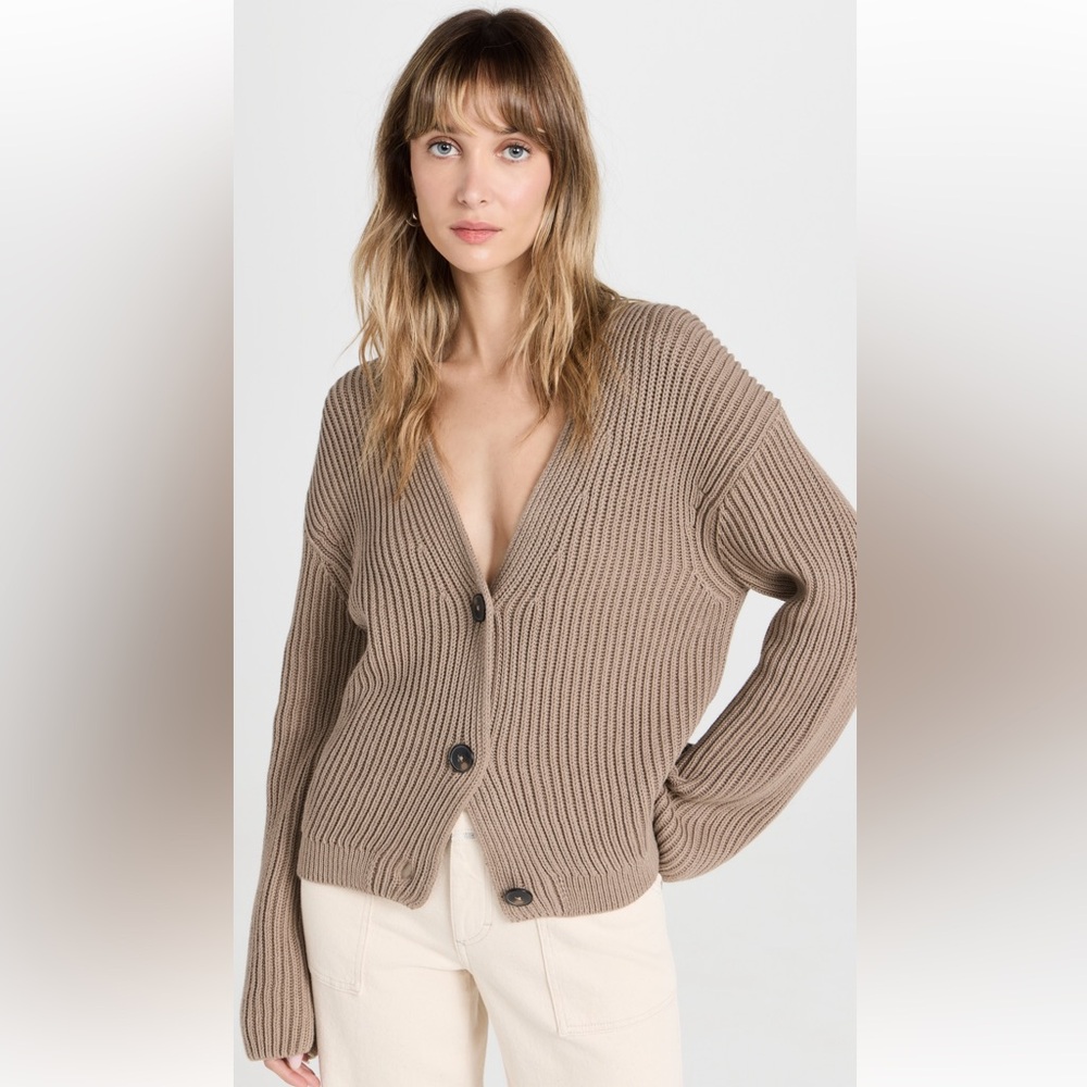 Closed | V Neck Cardigan | Size XXS | Brown Sugar